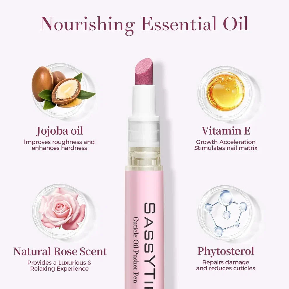 Cuticle Oil Pen and Pusher (2PCS)