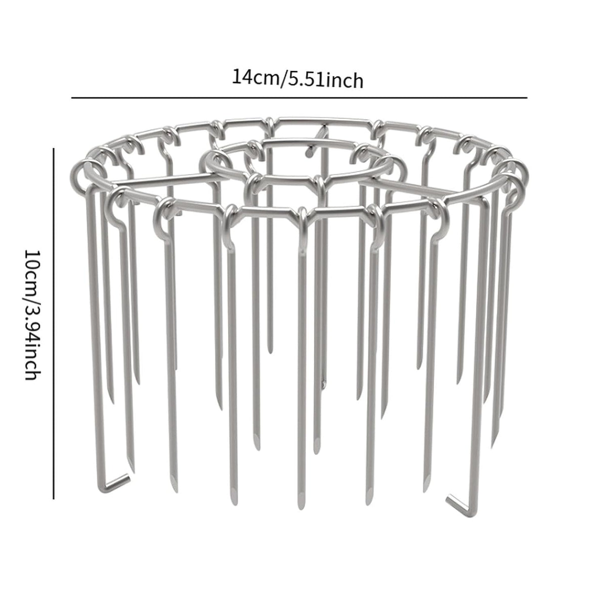 Grill Skewers Rack Set