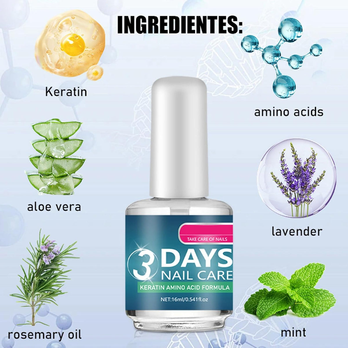 3 Days Nail Care - Keratin